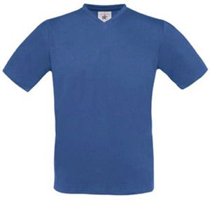 B&C CG153 - Kortärmad T-shirt med V-ring Royal Blue