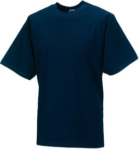 Russell RUZT180 - Kortärmad T-shirt herr 100% bomull French Navy