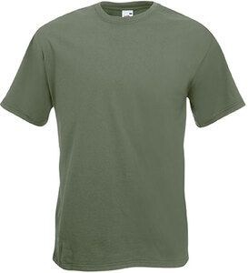 Fruit of the Loom SC61044 - Kortärmad T-shirt herr 100% bomull Classic Olive