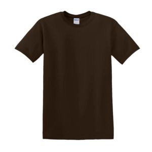 Gildan GI5000 - Kortärmad bomullst-shirt Dark Chocolate