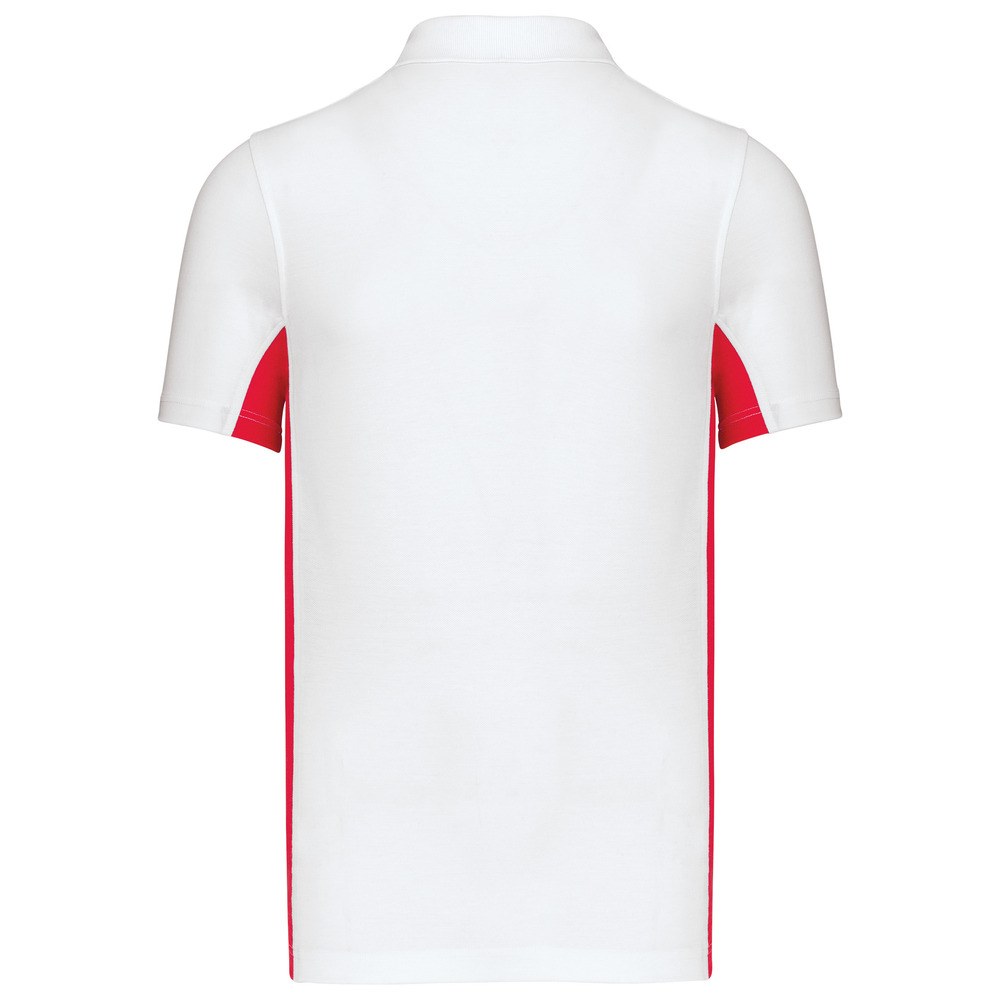 Kariban K232 - FLAG - SHORT SLEEVE BI-COLOUR POLO SHIRT