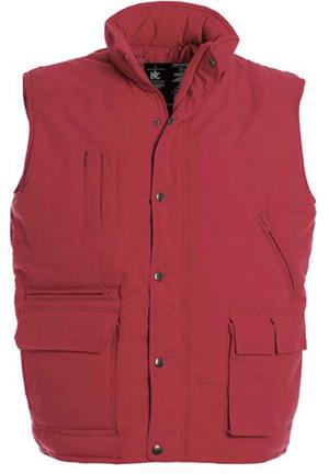 B&C CGEX - Bodywarmer med flera fickor