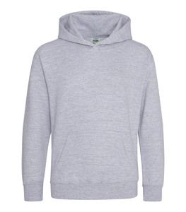 AWDIS JUST HOODS JH01J - Huvtröja för barn Heather Grey