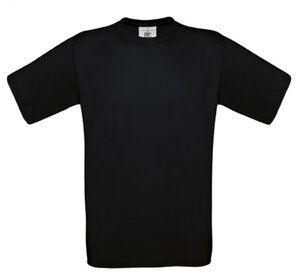 B&C B190B - Exakt 190 barn-T-shirt Black