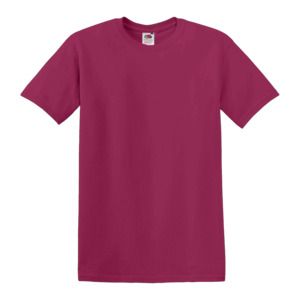 Fruit of the Loom SS030 - Kortärmad t-shirt herr Fuchsia