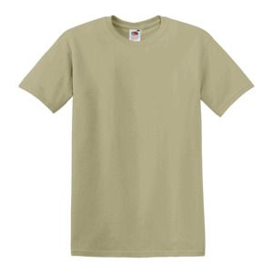 Fruit of the Loom SS030 - Kortärmad t-shirt herr Natural