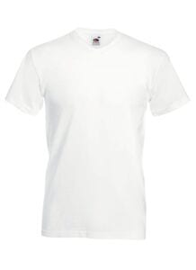 Fruit of the Loom SS034 - T-shirt med V-ringning för män
