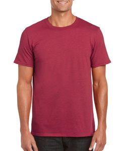 Gildan GD001 - T-shirt 100% bomull för män Antique Cherry Red