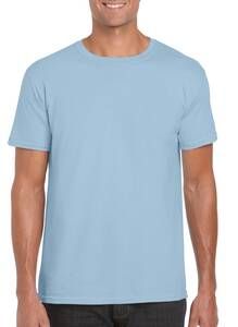 Gildan GD001 - T-shirt 100% bomull för män Light Blue