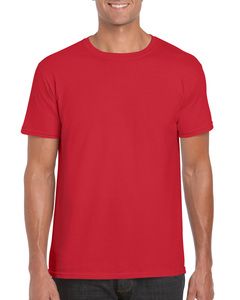 Gildan GD001 - T-shirt 100% bomull för män Red
