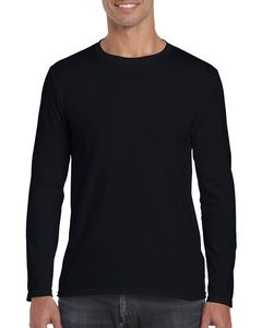 Gildan GD011 - Softstyle™ långärmad T-shirt Black