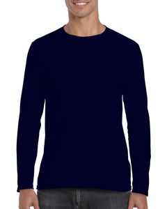 Gildan GD011 - Softstyle™ långärmad T-shirt Navy