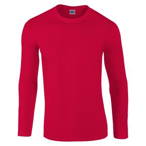 Gildan GD011 - Softstyle™ långärmad T-shirt Red