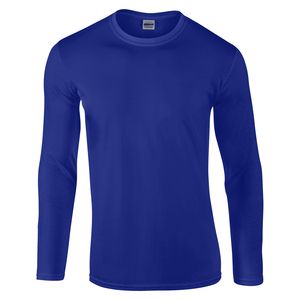 Gildan GD011 - Softstyle™ långärmad T-shirt Royal blue