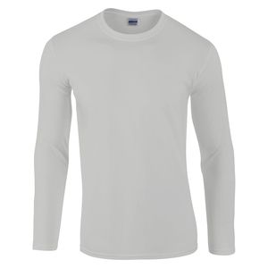 Gildan GD011 - Softstyle™ långärmad T-shirt Sports Grey