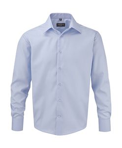 Russell Collection R-958M-0 - Tailored Ultimate Non-Iron Shirt Ls Bright Sky