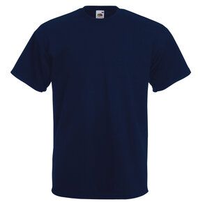 Fruit of the Loom 61-044-0 - Super Premium 100% bomullst-shirt herr Deep Navy