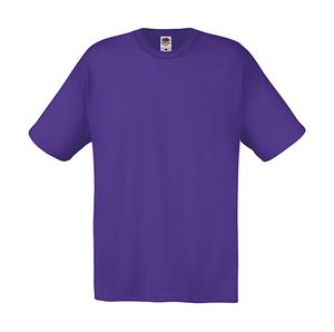 Fruit of the Loom 61-082-0 - 100% bomullst-shirt herr Purple