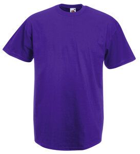 Fruit of the Loom 61-036-0 - Värde vikt T-shirt herr Purple