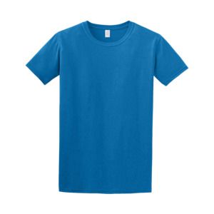 Gildan 64000 - T-shirt 100% bomull för män Sapphire