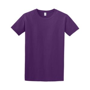 Gildan 64000 - T-shirt 100% bomull för män Purple