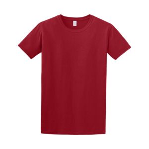 Gildan 64000 - T-shirt 100% bomull för män Cardinal red