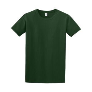 Gildan 64000 - T-shirt 100% bomull för män Forest Green