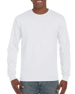 Gildan 2400 - Ultra herr långärmad T-shirt White
