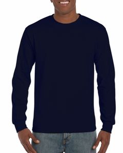 Gildan 2400 - Ultra herr långärmad T-shirt Navy