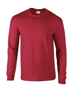 Gildan 2400 - Ultra herr långärmad T-shirt Red