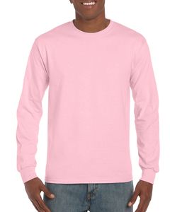 Gildan 2400 - Ultra herr långärmad T-shirt Light Pink