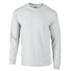 Gildan 2400 - Ultra herr långärmad T-shirt Ash Grey