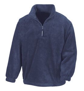 Result R33 - 1/4 Zip fleecetopp Navy