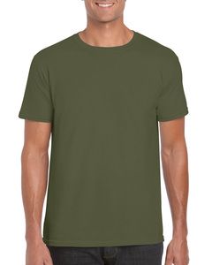 Gildan GD001 - T-shirt 100% bomull för män Military Green