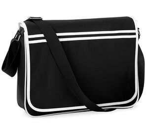 Bag Base BG071 - Retro väska Black/ White
