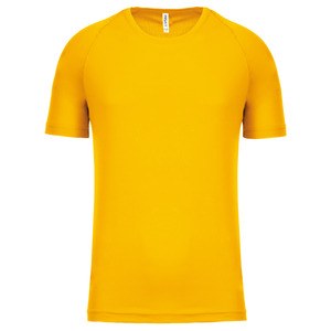 Proact PA438 - Kortärmad sport-T-shirt True Yellow