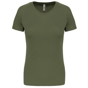 Proact PA439 - Kortärmad sport-T-shirt för kvinnor Olive Green