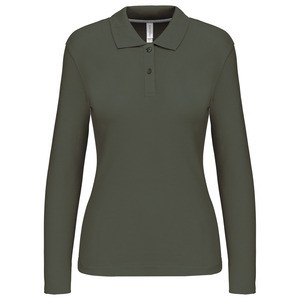 Kariban K244 - LADIES LONG SLEEVE PIQUE POLO SHIRT