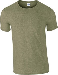Gildan GI6400 - T-shirt herr av bomull Heather Military Green