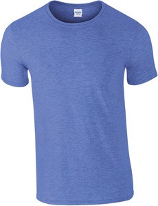 Gildan GI6400 - T-shirt herr av bomull Heather Royal