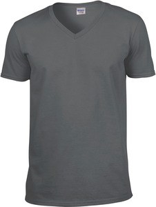 Gildan GI64V00 - V-ringad T-shirt herr 100% bomull