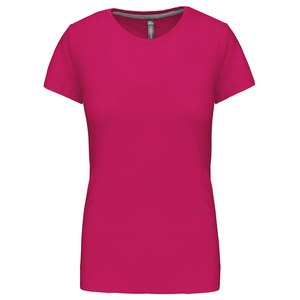 Kariban K380 - Kvinnors rundhalsad kortärmad T-shirt Fuchsia