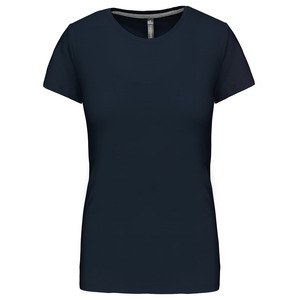 Kariban K380 - Kvinnors rundhalsad kortärmad T-shirt Navy/Navy