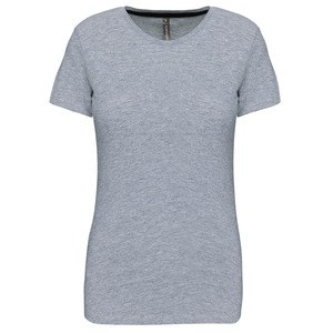 Kariban K380 - Kvinnors rundhalsad kortärmad T-shirt Oxford Grey