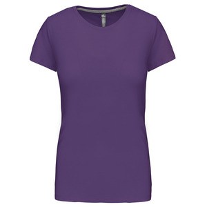 Kariban K380 - Kvinnors rundhalsad kortärmad T-shirt Purple