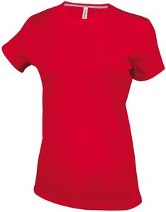 Kariban K380 - Kvinnors rundhalsad kortärmad T-shirt Red