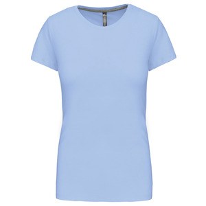 Kariban K380 - Kvinnors rundhalsad kortärmad T-shirt Sky Blue