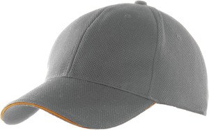 K-up KP207 - Sport Cap Grey/ Orange