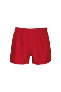 Proact PA138 - Unisex Elite Rugby Shorts Sporty Red