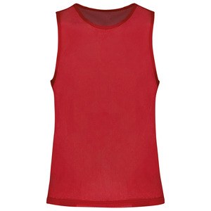 Proact PA043 - Lätt Mesh Chasuble Multisport Vuxna Och Barn Sporty Red